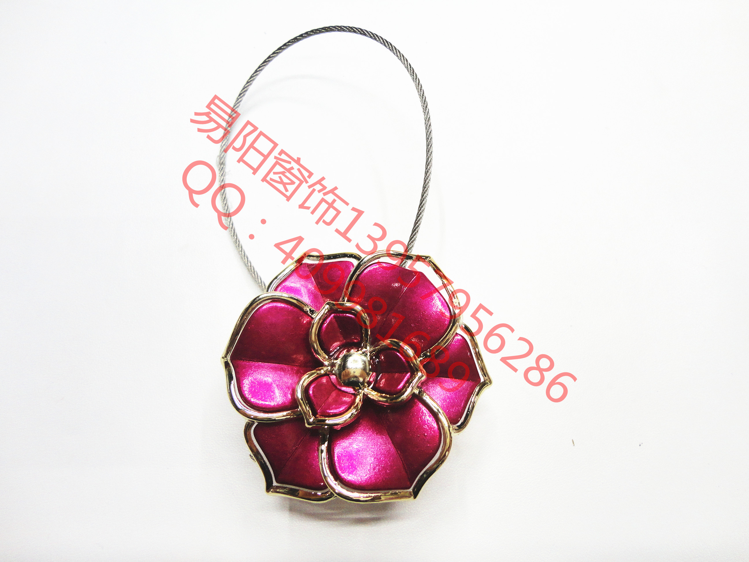 Curtain buckles, tie curtains curtain hanging Curtain accessories magnetic plastic curtain rings