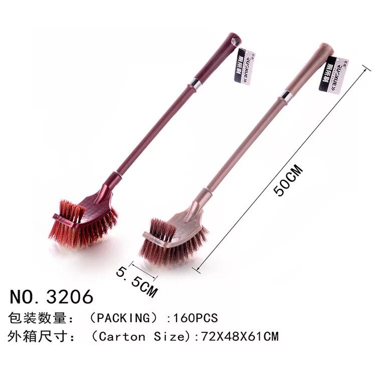Super long handle small brush head toilet brush toilet toilet dead corner gap brush plastic toilet brush clean brush Super long handle small brush head toilet brush toilet toilet dead corner gap brush plastic toilet brush clean brush