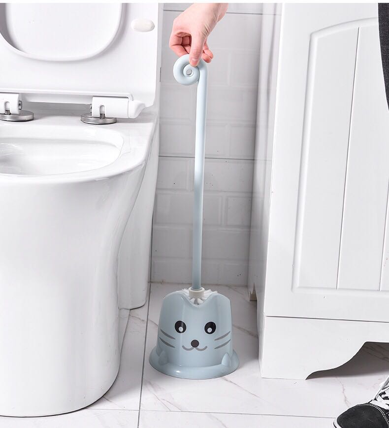 Wholesale creative toilet brush set toilet bristle toilet brush set of personality toilet cleaning brush Wholesale creative toilet brush set toilet bristle toilet brush set of personality toilet cleaning brush