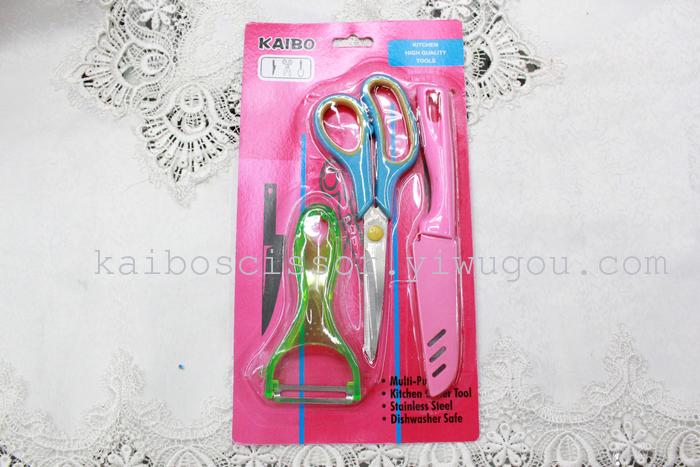 K-boom cutlery duck shear pin card KB5694 2 piece stainless steel scissors knife set K-boom cutlery duck shear pin card KB5694 2 piece stainless steel scissors knife set