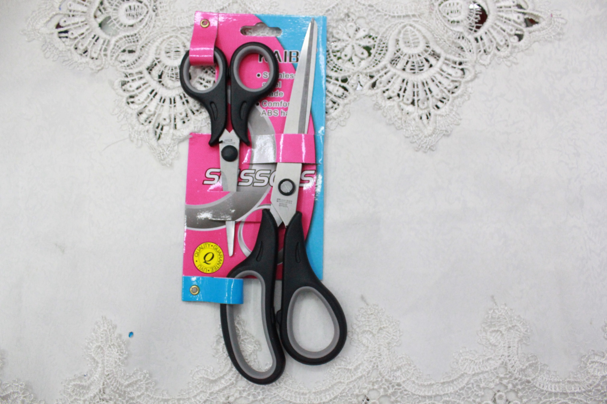 K-boom cutlery duck shear pin card KB5694 2 piece stainless steel scissors knife set K-boom cutlery duck shear pin card KB5694 2 piece stainless steel scissors knife set