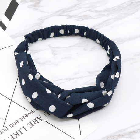 Korean version of hot art wave point headwear accessories fashion bath makeup hair band manufacturers wholesale
