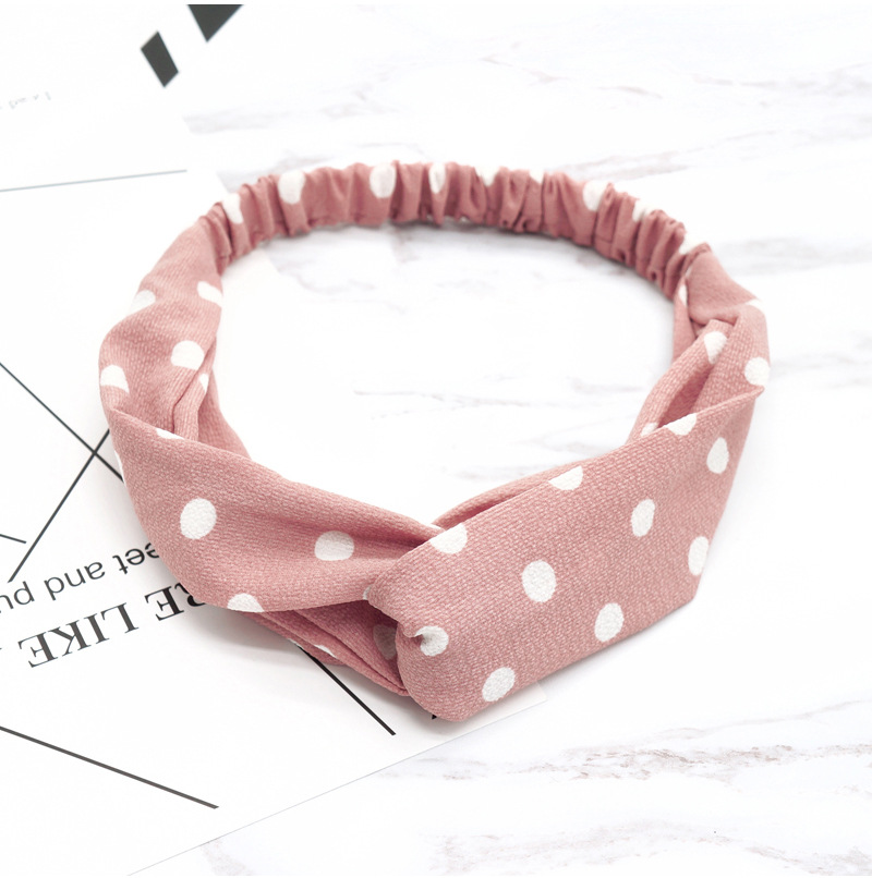 Korean version of hot art wave point headwear accessories fashion bath makeup hair band manufacturers wholesale