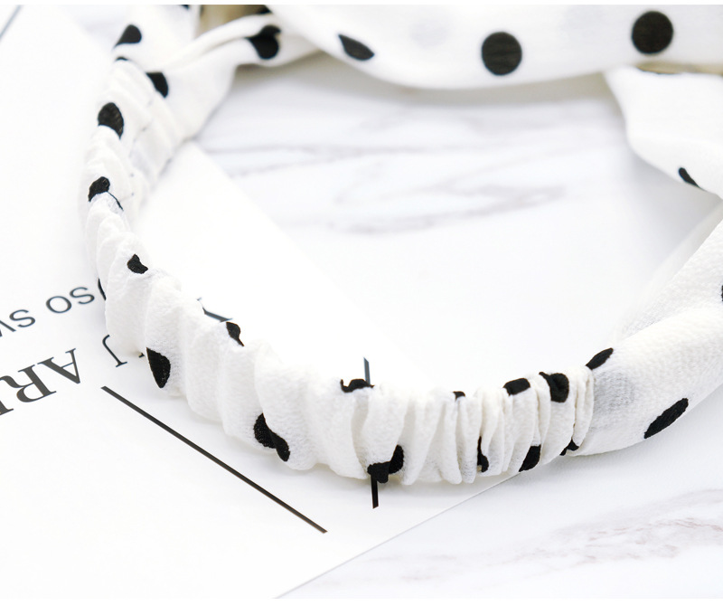Korean version of hot art wave point headwear accessories fashion bath makeup hair band manufacturers wholesale