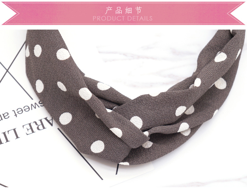 Korean version of hot art wave point headwear accessories fashion bath makeup hair band manufacturers wholesale