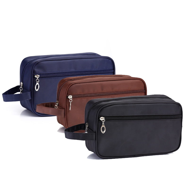 Men's Waterproof Double-Layer Wash Bag Cosmetic Bag Large Capacity Personal Hygiene Bag Travel Business Trip Storage Bag Can Be Customized Men's Waterproof Double-Layer Wash Bag Cosmetic Bag Large Capacity Personal Hygiene Bag Travel Business Trip Storage Bag Can Be Customized