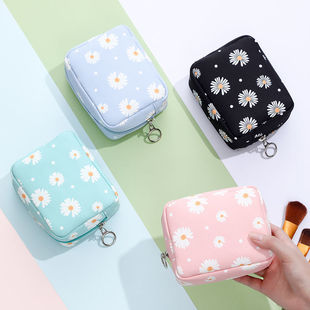 Lazy Cosmetic Bag Women's Large Capacity Travel Travel Portable Ins Style Super Hot Simple Drawstring Waterproof Storage Bag