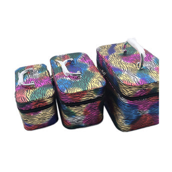 Factory Direct Sales Multifunctional Fish Scale Laser Square Cosmetic Case Three-Piece Portable Cosmetic Bag Waterproof Storage Bag Factory Direct Sales Multifunctional Fish Scale Laser Square Cosmetic Case Three-Piece Portable Cosmetic Bag Waterproof Storage Bag