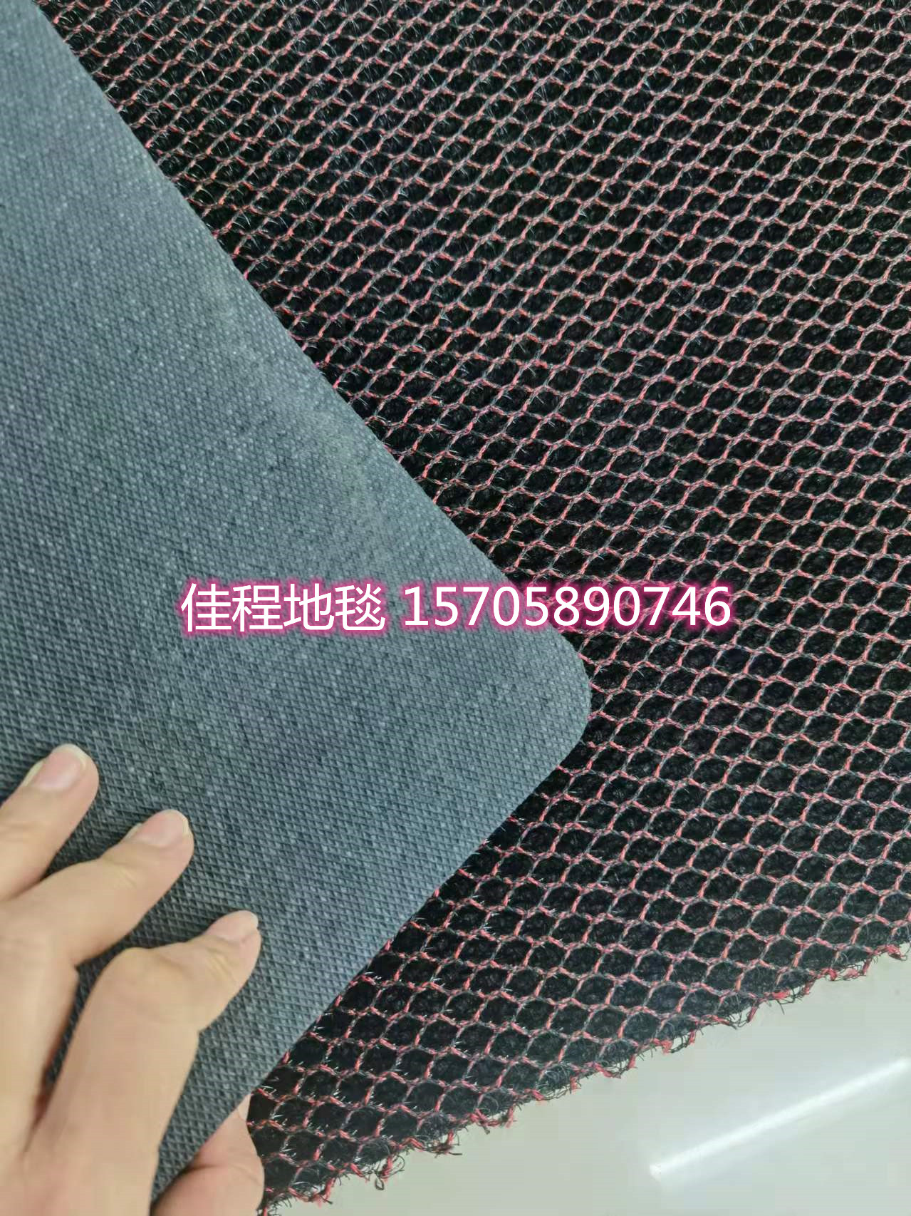 Solid Color Elastic Silk Floor Mat Honeycomb Mat Dirt Trap Mats Doormat and Foot Mat High Elastic Foot Mat Non-Slip Mat 