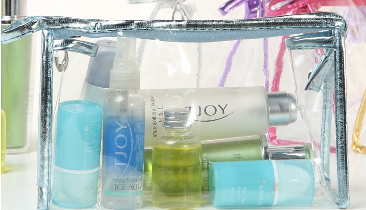 Transparent Briefcase PVC Cosmetic Bag Korean Style Handbag PVC Storage Bag Wash Bag Transparent Briefcase PVC Cosmetic Bag Korean Style Handbag PVC Storage Bag Wash Bag