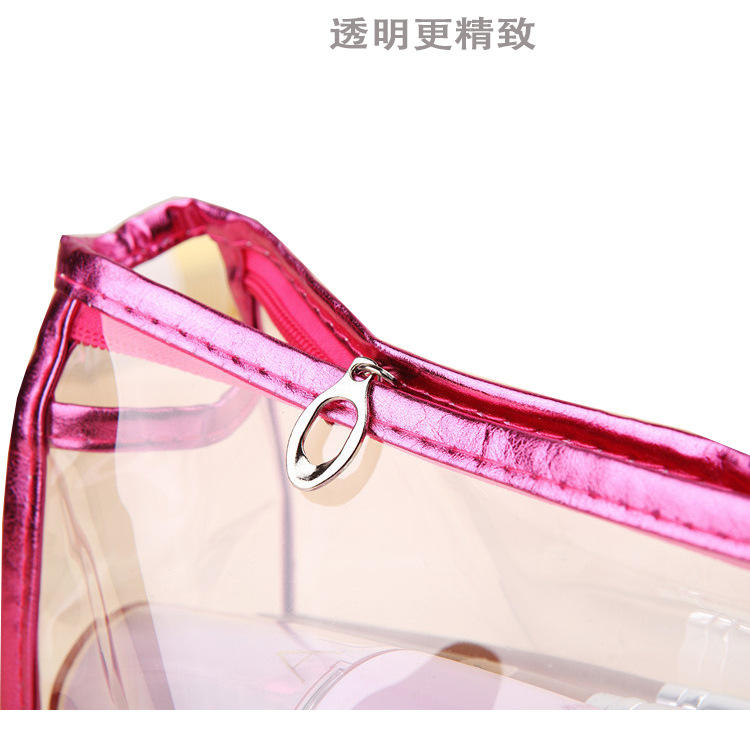 Transparent Briefcase PVC Cosmetic Bag Korean Style Handbag PVC Storage Bag Wash Bag Transparent Briefcase PVC Cosmetic Bag Korean Style Handbag PVC Storage Bag Wash Bag