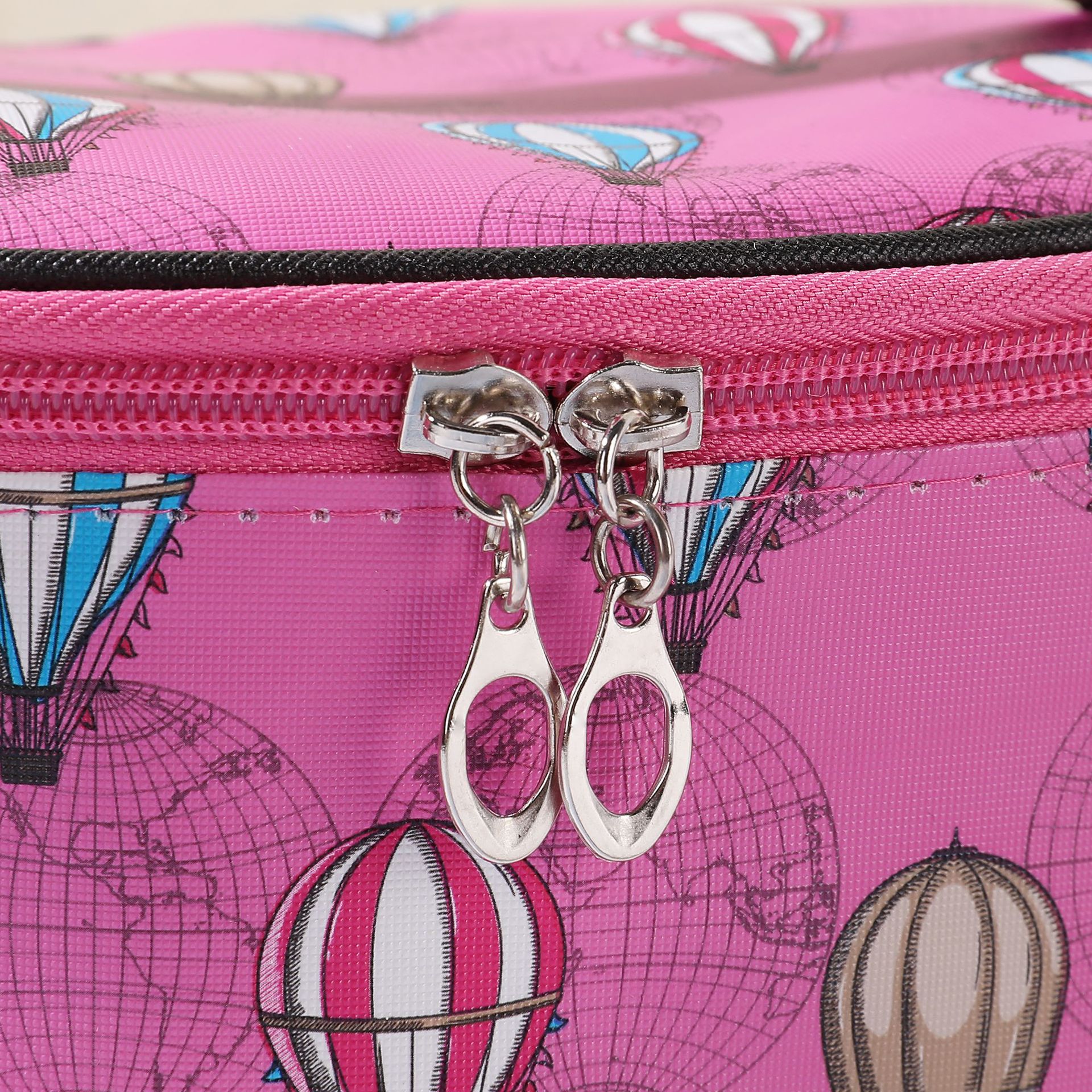 New Style PU Leather Balloon Travel Portable Storage Bag Large Capacity Waterproof Cosmetic Bag Makeup Storage Bag