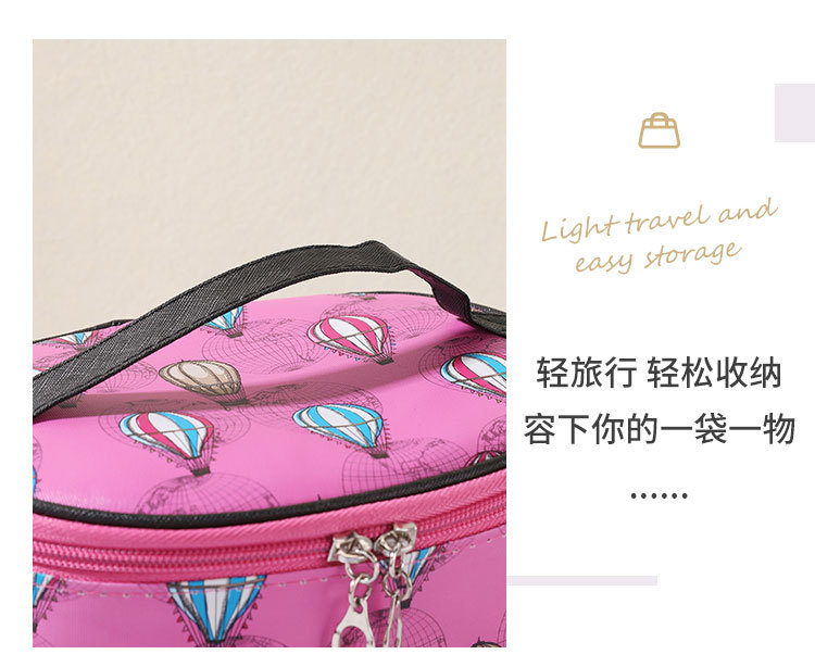 New Style PU Leather Balloon Travel Portable Storage Bag Large Capacity Waterproof Cosmetic Bag Makeup Storage Bag New Style PU Leather Balloon Travel Portable Storage Bag Large Capacity Waterproof Cosmetic Bag Makeup Storage Bag