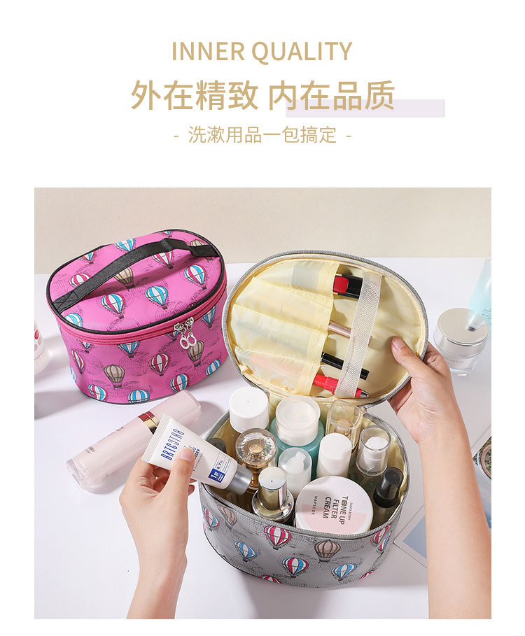 New Style PU Leather Balloon Travel Portable Storage Bag Large Capacity Waterproof Cosmetic Bag Makeup Storage Bag New Style PU Leather Balloon Travel Portable Storage Bag Large Capacity Waterproof Cosmetic Bag Makeup Storage Bag
