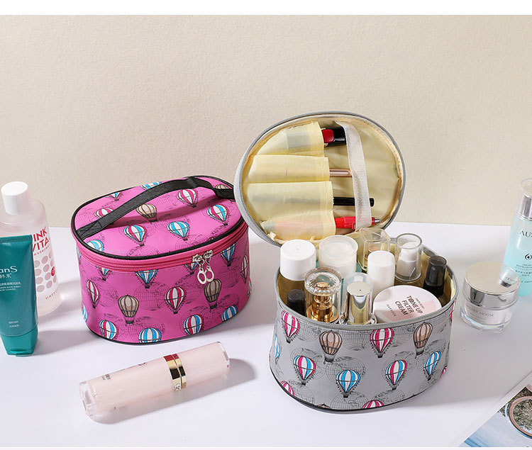 New Style PU Leather Balloon Travel Portable Storage Bag Large Capacity Waterproof Cosmetic Bag Makeup Storage Bag New Style PU Leather Balloon Travel Portable Storage Bag Large Capacity Waterproof Cosmetic Bag Makeup Storage Bag