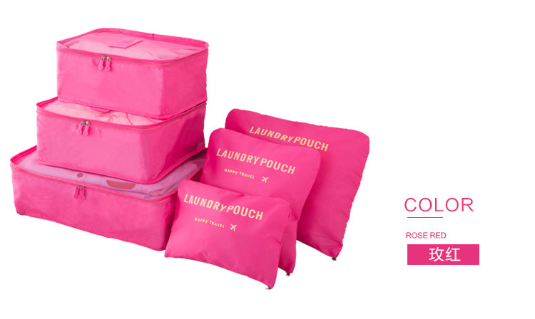 Large Travel Storage 6-Piece Waterproof Clothes Organizing Bag Travel Storage 6-Piece Set Clothing Storage Bag Large Travel Storage 6-Piece Waterproof Clothes Organizing Bag Travel Storage 6-Piece Set Clothing Storage Bag