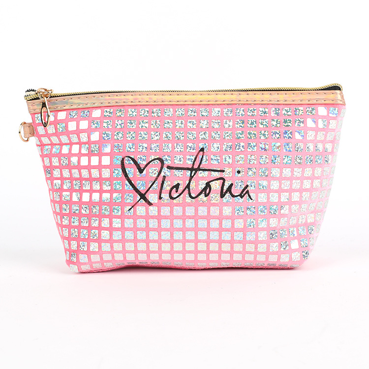 New Fashion Flannel Laser Indentation Cosmetic Bag Internet Celebrity Makeup Storage Bag Cross-Border Customization Night Club Style Cosmetic Bag New Fashion Flannel Laser Indentation Cosmetic Bag Internet Celebrity Makeup Storage Bag Cross-Border Customization Night Club Style Cosmetic Bag