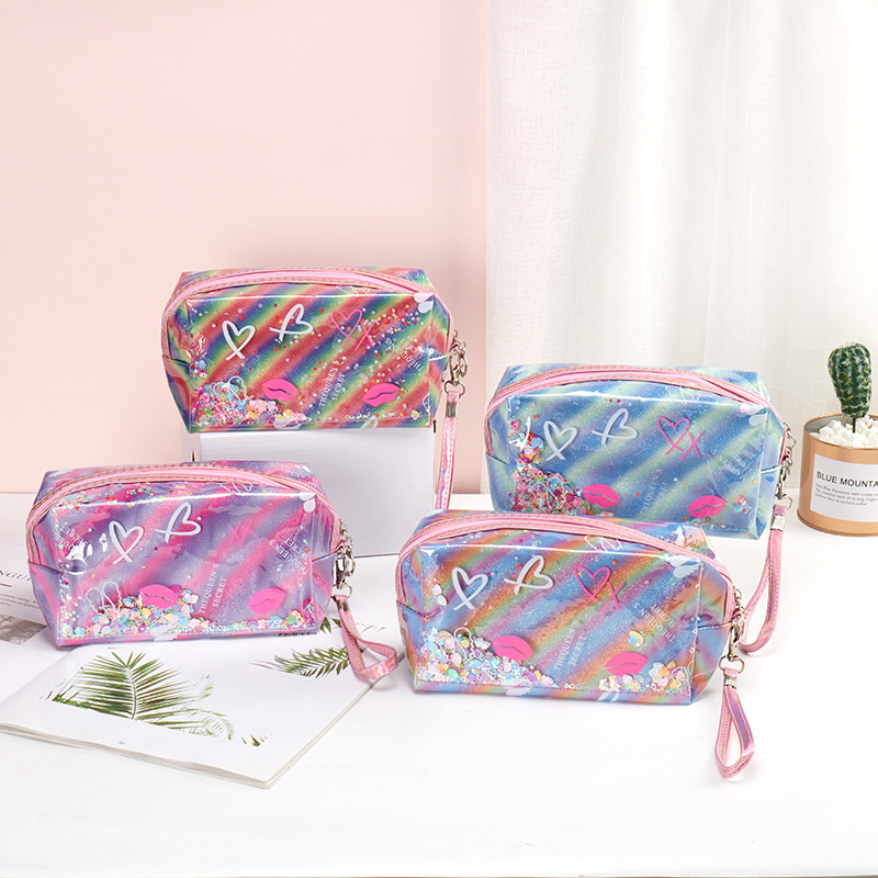 Factory Direct Supply New Oblique Grid Cosmetic Bag Convenient Business Trip Multi-Purpose Toiletries Storage Bag Buggy Bag Factory Direct Supply New Oblique Grid Cosmetic Bag Convenient Business Trip Multi-Purpose Toiletries Storage Bag Buggy Bag