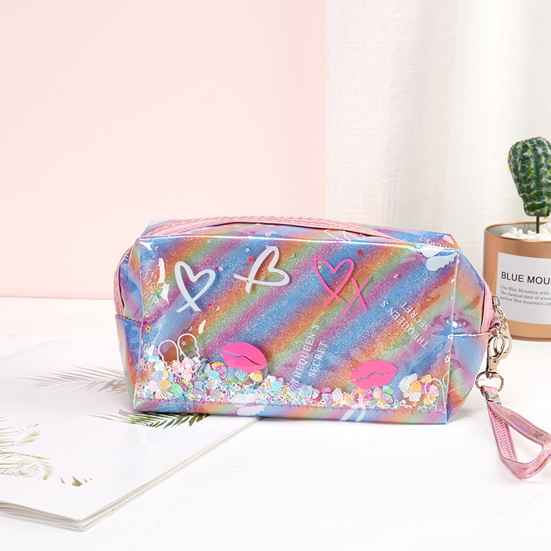 Factory Direct Supply New Oblique Grid Cosmetic Bag Convenient Business Trip Multi-Purpose Toiletries Storage Bag Buggy Bag Factory Direct Supply New Oblique Grid Cosmetic Bag Convenient Business Trip Multi-Purpose Toiletries Storage Bag Buggy Bag