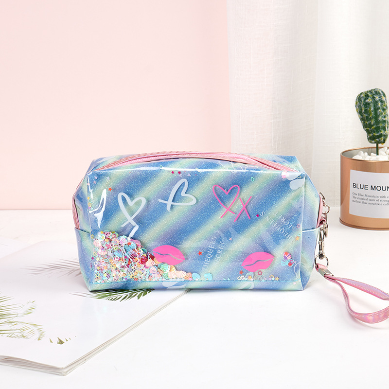 Factory Direct Supply New Oblique Grid Cosmetic Bag Convenient Business Trip Multi-Purpose Toiletries Storage Bag Buggy Bag Factory Direct Supply New Oblique Grid Cosmetic Bag Convenient Business Trip Multi-Purpose Toiletries Storage Bag Buggy Bag