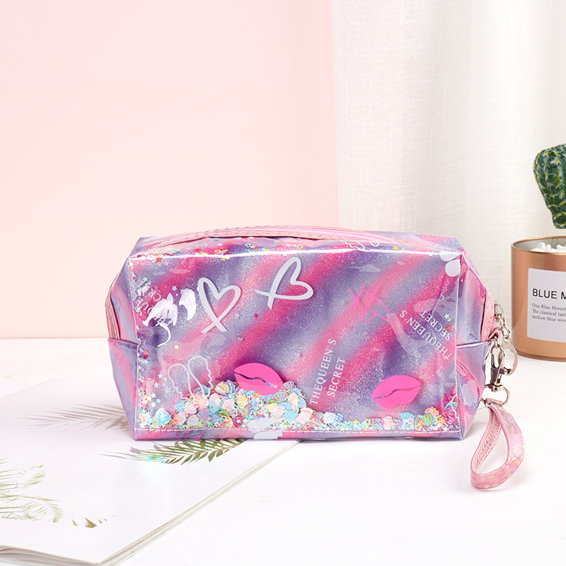 Factory Direct Supply New Oblique Grid Cosmetic Bag Convenient Business Trip Multi-Purpose Toiletries Storage Bag Buggy Bag Factory Direct Supply New Oblique Grid Cosmetic Bag Convenient Business Trip Multi-Purpose Toiletries Storage Bag Buggy Bag