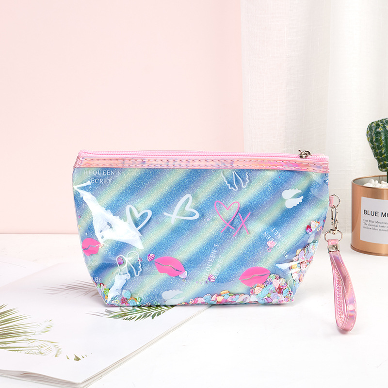Factory Direct Supply New Oblique Grid Cosmetic Bag Convenient Business Trip Multi-Purpose Toiletries Storage Bag Buggy Bag Factory Direct Supply New Oblique Grid Cosmetic Bag Convenient Business Trip Multi-Purpose Toiletries Storage Bag Buggy Bag