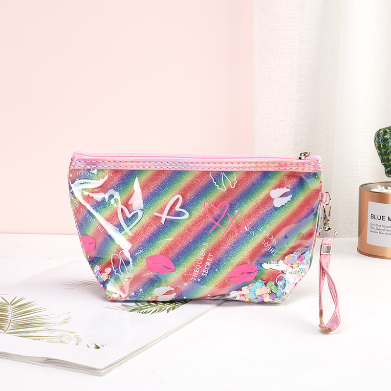 Factory Direct Supply New Oblique Grid Cosmetic Bag Convenient Business Trip Multi-Purpose Toiletries Storage Bag Buggy Bag Factory Direct Supply New Oblique Grid Cosmetic Bag Convenient Business Trip Multi-Purpose Toiletries Storage Bag Buggy Bag