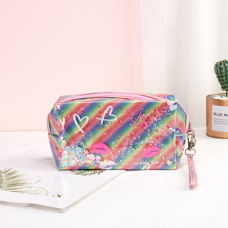Factory Direct Supply New Oblique Grid Cosmetic Bag Convenient Business Trip Multi-Purpose Toiletries Storage Bag Buggy Bag Factory Direct Supply New Oblique Grid Cosmetic Bag Convenient Business Trip Multi-Purpose Toiletries Storage Bag Buggy Bag