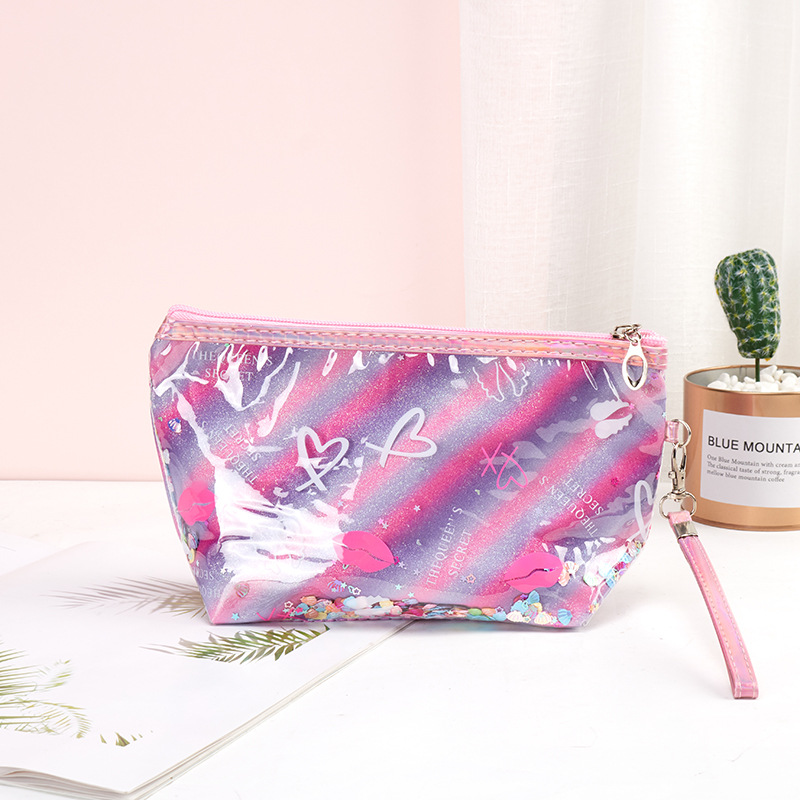 Factory Direct Supply New Oblique Grid Cosmetic Bag Convenient Business Trip Multi-Purpose Toiletries Storage Bag Buggy Bag Factory Direct Supply New Oblique Grid Cosmetic Bag Convenient Business Trip Multi-Purpose Toiletries Storage Bag Buggy Bag