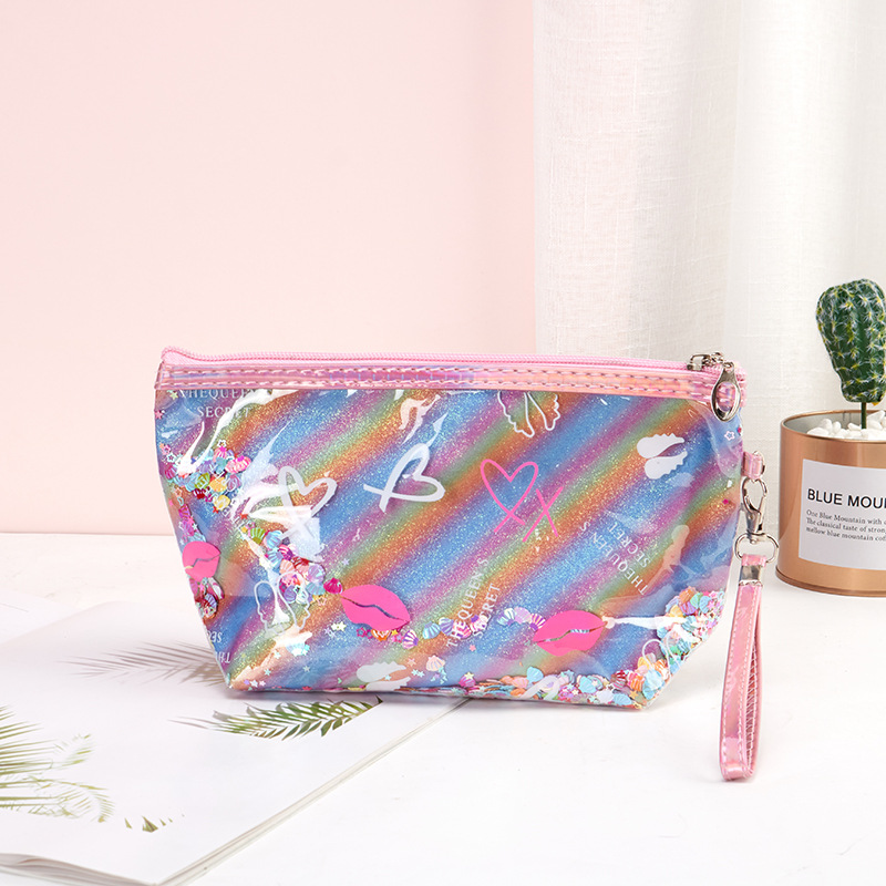 Factory Direct Supply New Oblique Grid Cosmetic Bag Convenient Business Trip Multi-Purpose Toiletries Storage Bag Buggy Bag Factory Direct Supply New Oblique Grid Cosmetic Bag Convenient Business Trip Multi-Purpose Toiletries Storage Bag Buggy Bag