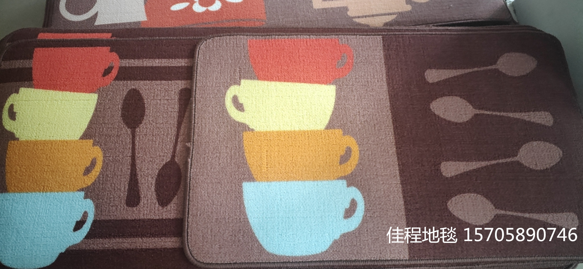 TPR Velvet Printed Kitchen 2-Piece Kitchen Combination Floor Mat Non-Slip Mat HD Printing Pad Kitchen Floor Mat TPR Velvet Printed Kitchen 2-Piece Kitchen Combination Floor Mat Non-Slip Mat HD Printing Pad Kitchen Floor Mat