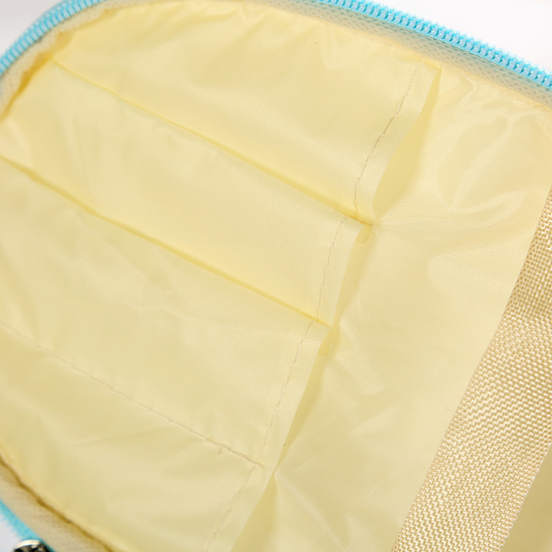 Large Capacity Plaid Simple Cosmetic Bag Amazon Waterproof Toiletries Bag Customizable Portable Travel Printing Storage Bag