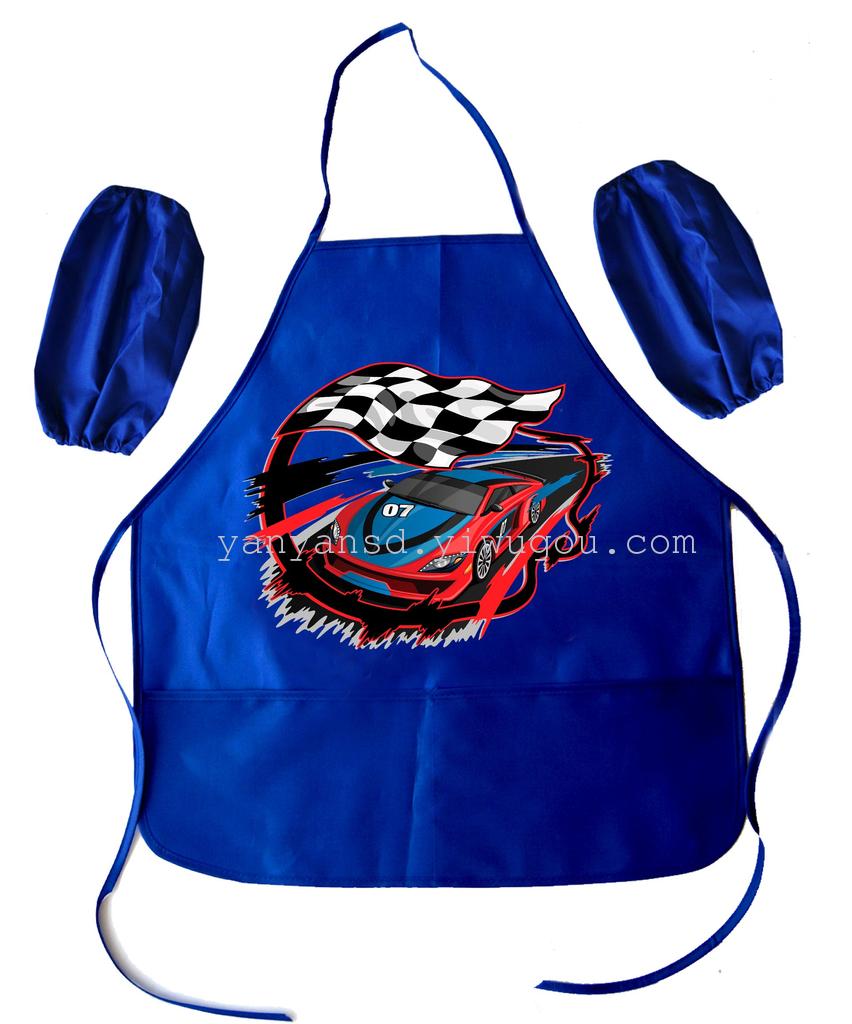 Children&#039;s apron for pottery painting