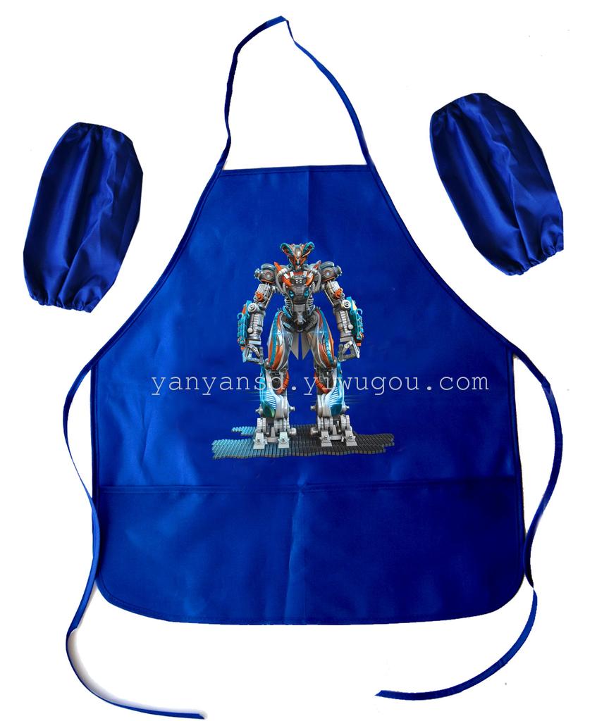 Children&#039;s apron for pottery painting