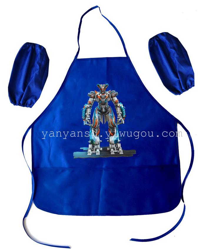 Children's apron for pottery painting