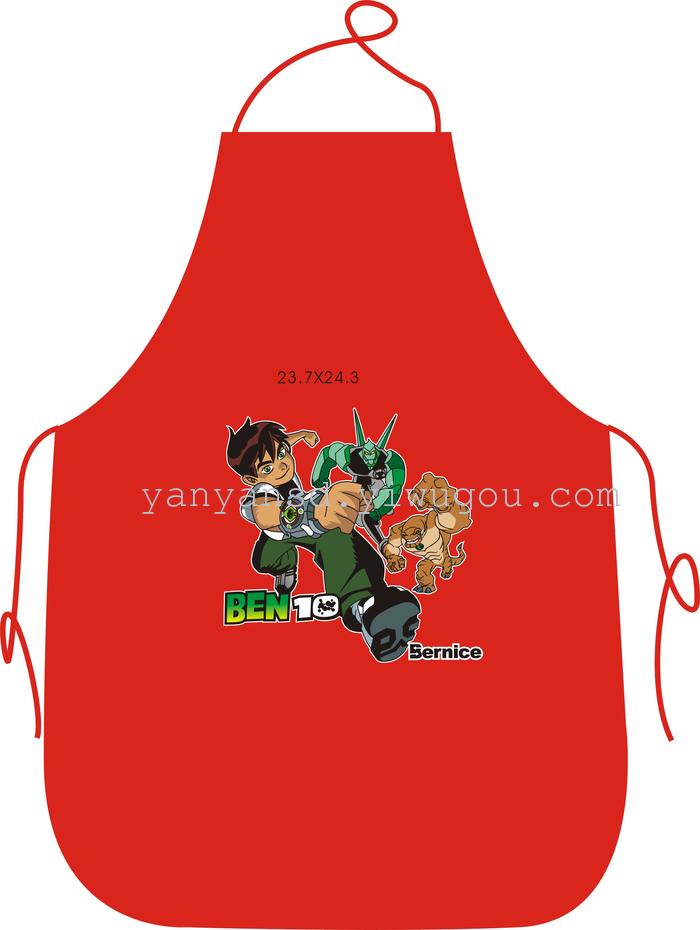 Children's apron for pottery painting