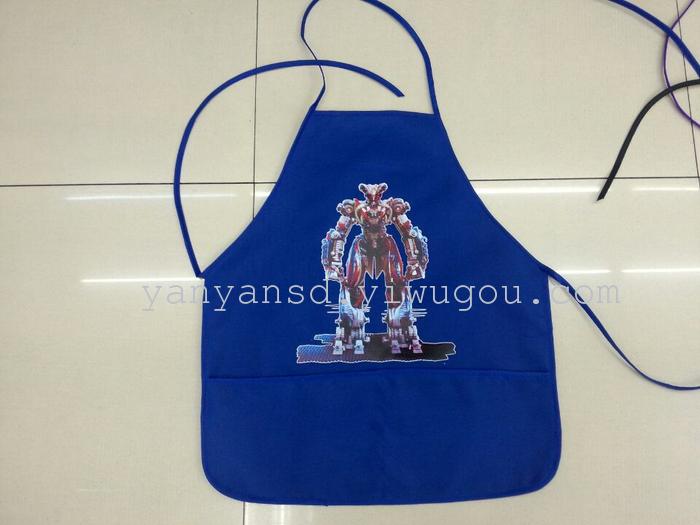 Children's apron for pottery painting