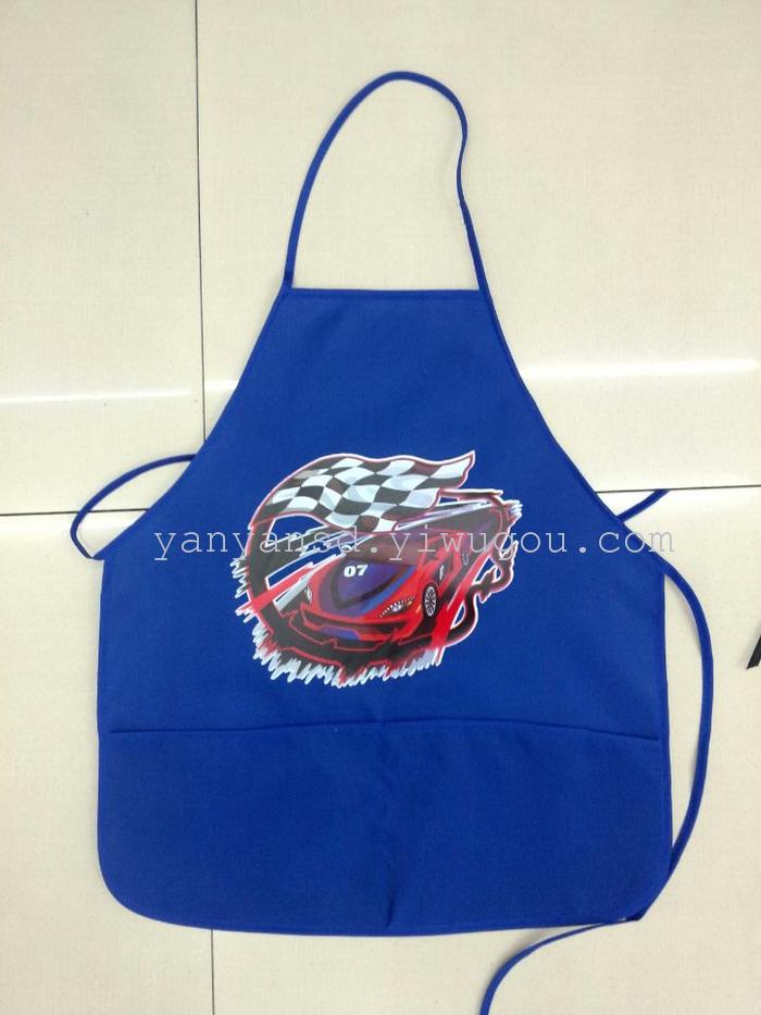 Children's apron for pottery painting