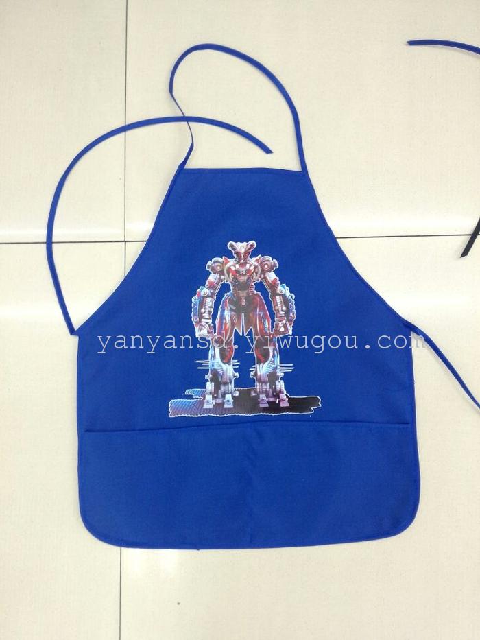 Children's apron for pottery painting