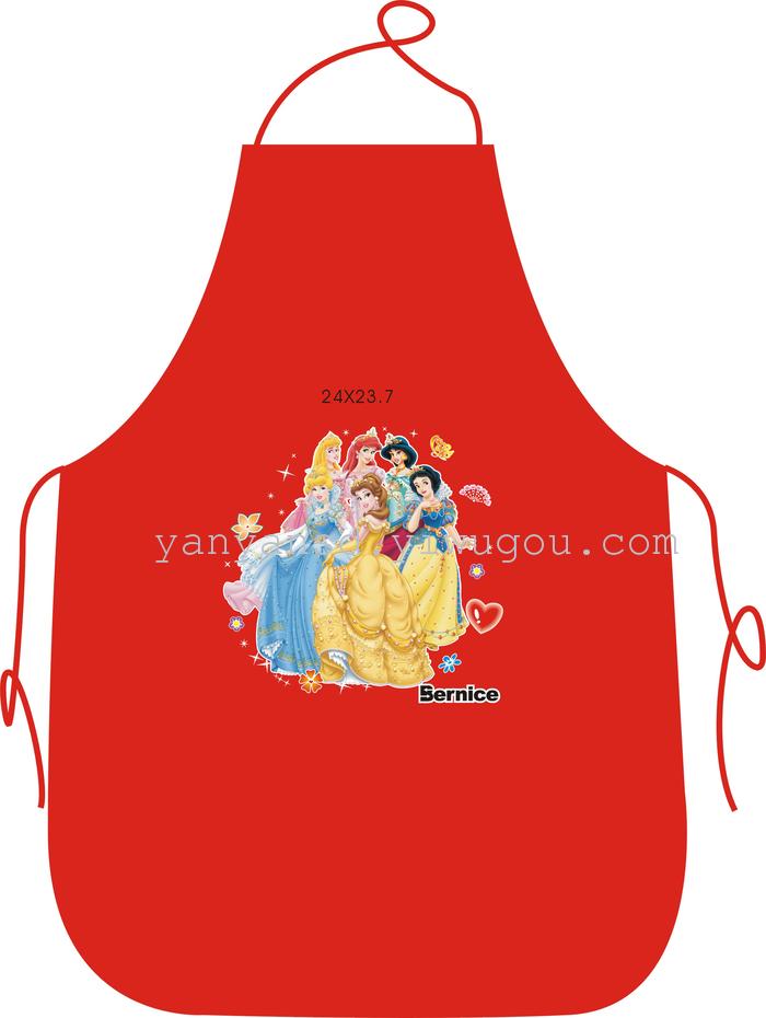 Children's apron for pottery painting