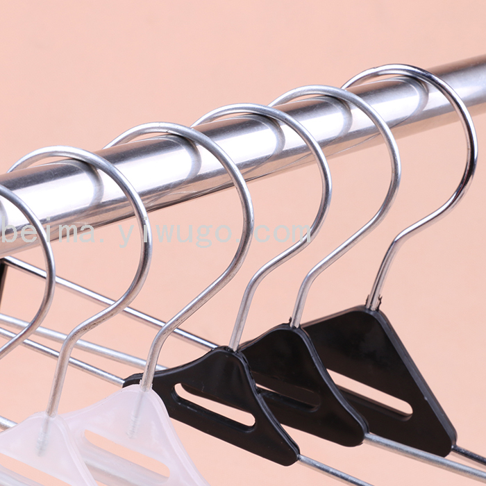 Household Wind and Skid Underwear Underwear Plastic Clip Pant Rack Clothing Store White Pant Rack