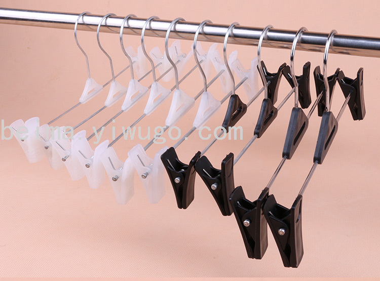 Household Wind and Skid Underwear Underwear Plastic Clip Pant Rack Clothing Store White Pant Rack Household Wind and Skid Underwear Underwear Plastic Clip Pant Rack Clothing Store White Pant Rack