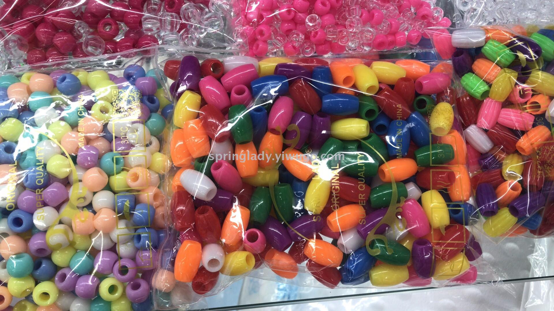 Wig Extension Beads Bag Transparent Mixed Colorful Beads Hair Accessories Hair Accessories Spring Lady Wig Extension Beads Bag Transparent Mixed Colorful Beads Hair Accessories Hair Accessories Spring Lady