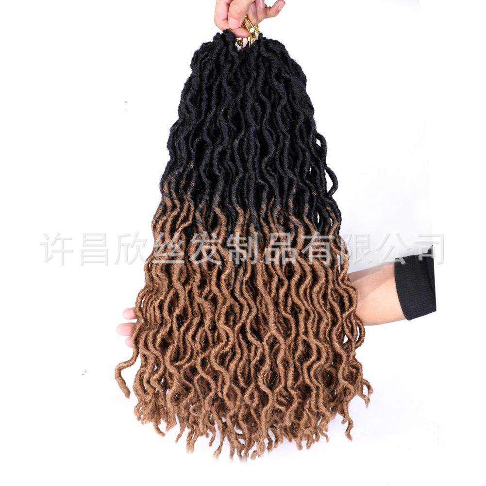 Cross-Border European and American African Dreadlocks Wig Crochet Hair Extension Gypsy Locs Hair Gypsy Chemical Fiber Wig Cross-Border European and American African Dreadlocks Wig Crochet Hair Extension Gypsy Locs Hair Gypsy Chemical Fiber Wig