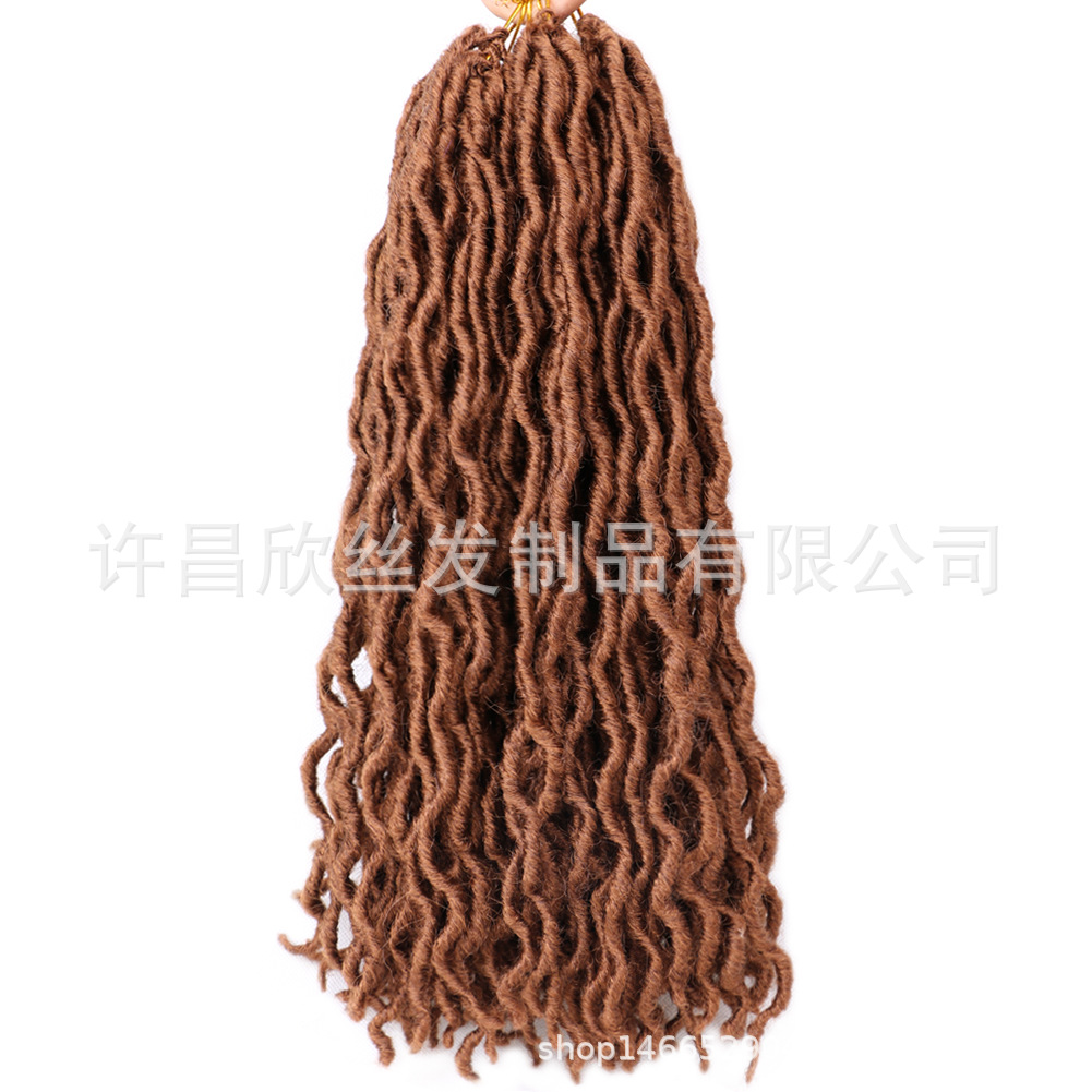 Cross-Border European and American African Dreadlocks Wig Crochet Hair Extension Gypsy Locs Hair Gypsy Chemical Fiber Wig Cross-Border European and American African Dreadlocks Wig Crochet Hair Extension Gypsy Locs Hair Gypsy Chemical Fiber Wig