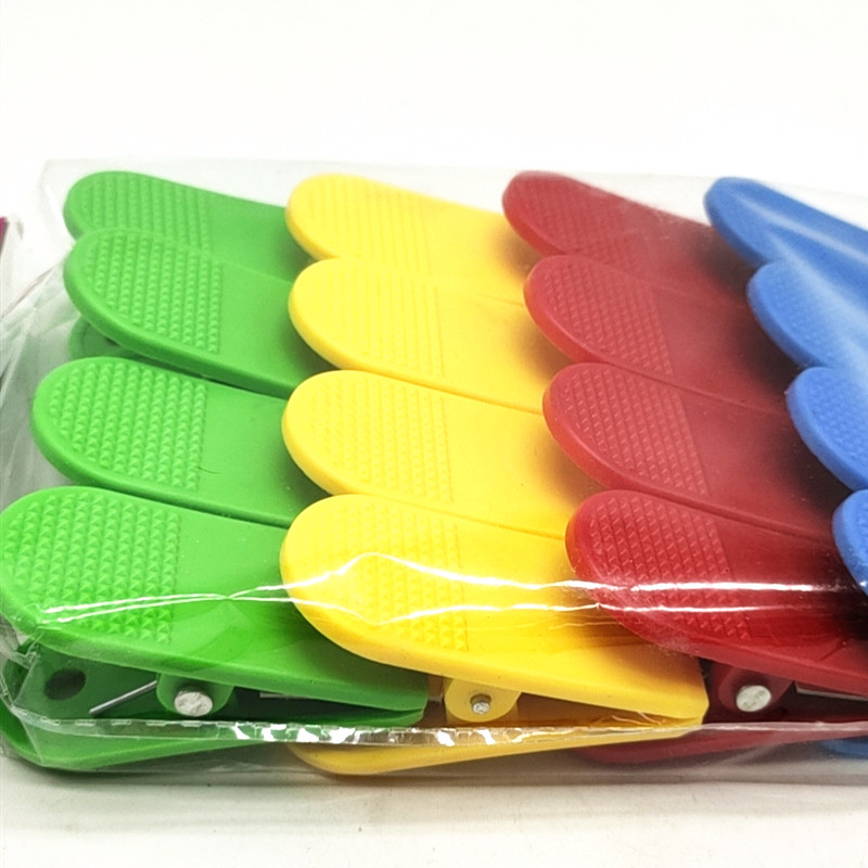 Sunshine Department Store Bag Color Plastic Clip Household Clothespin Windproof 4 Color Mixed 116 Pcs Solid Color Clip