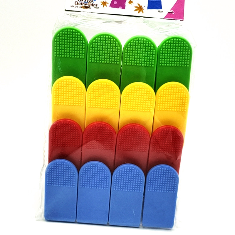 Sunshine Department Store Bag Color Plastic Clip Household Clothespin Windproof 4 Color Mixed 116 Pcs Solid Color Clip Sunshine Department Store Bag Color Plastic Clip Household Clothespin Windproof 4 Color Mixed 116 Pcs Solid Color Clip