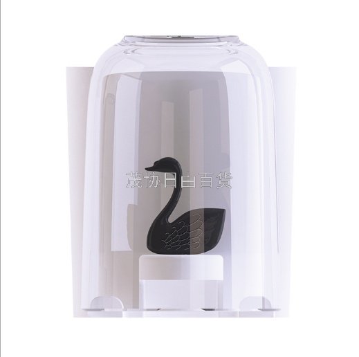 Creative Swan Wash suit, mouthwash cup, toilet brush holder, powerful suction cup, seamless non-staple toothbrush holder