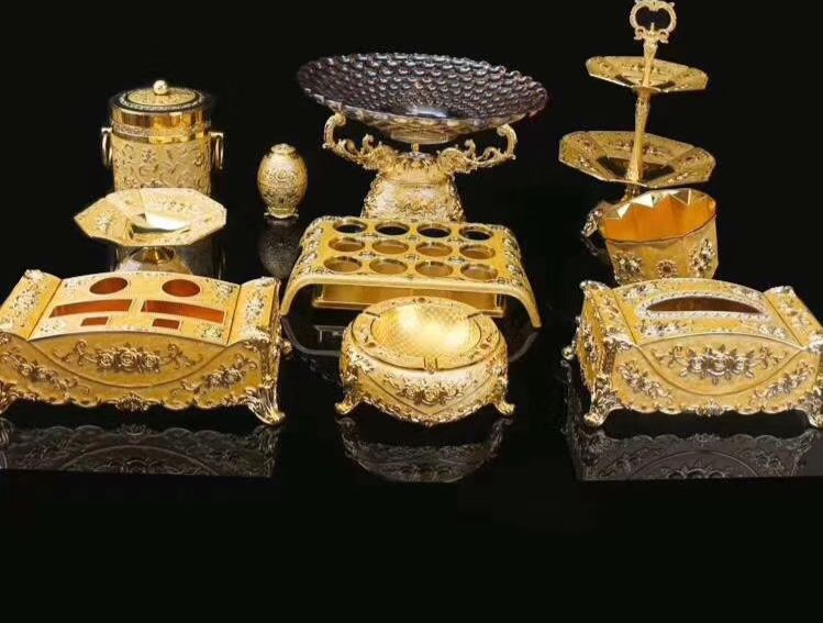 KTV hotel supplies paper towel box ashtray toothpick cylinder fruit plate McBar ice bucket fruit shell storage