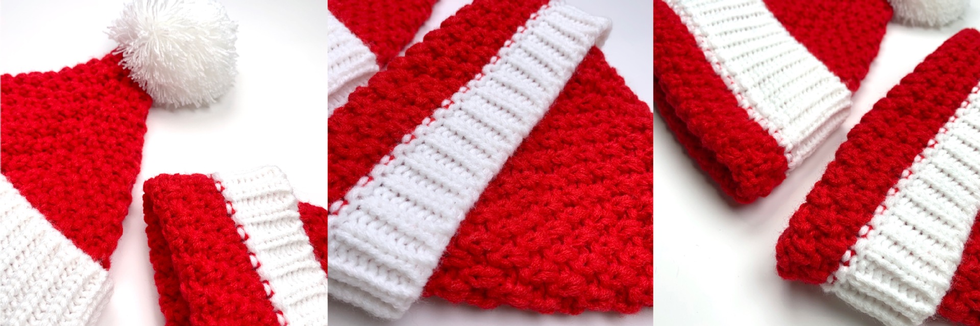 Factory Spot Foreign Trade Cross-Border Autumn and Winter Santa Claus Knitting Woolen Cap Halloween Creative Gifts Christmas Hat